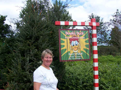 Carol at Donald's Tree Farm