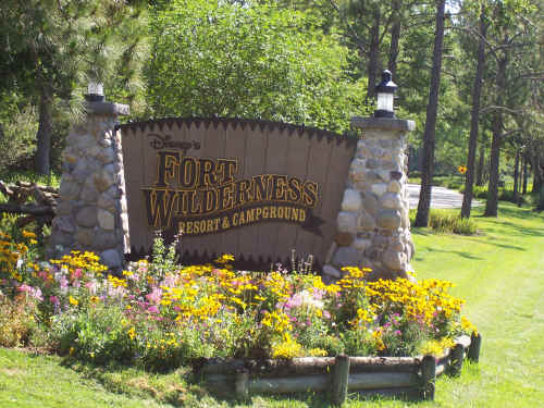 Finally - we're at Fort Wilderness!