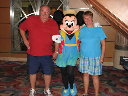 A photo-op with Minnie