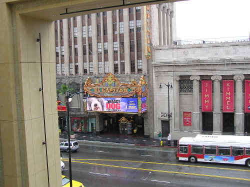 Disney's El Capitan Theatre (the Soda Shop it on it's left)