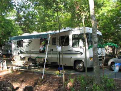 Our campsite at Fort Wilderness (#330)