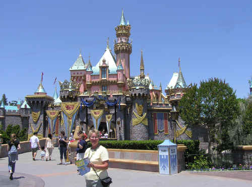 OK . . . here's the castle . . . now where is Splash Mountain?