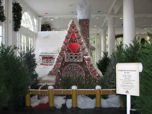 The Gingerbread House at the American Adventure