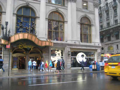 World of Disney Store in The Big Apple